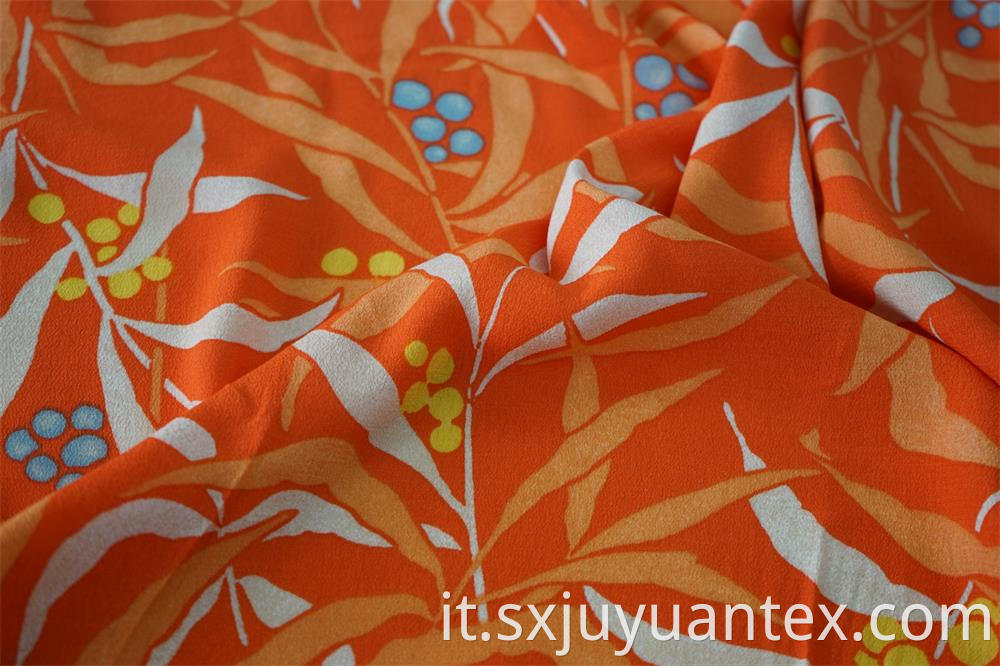 120D 30s Viscose Crepe Print Fabric